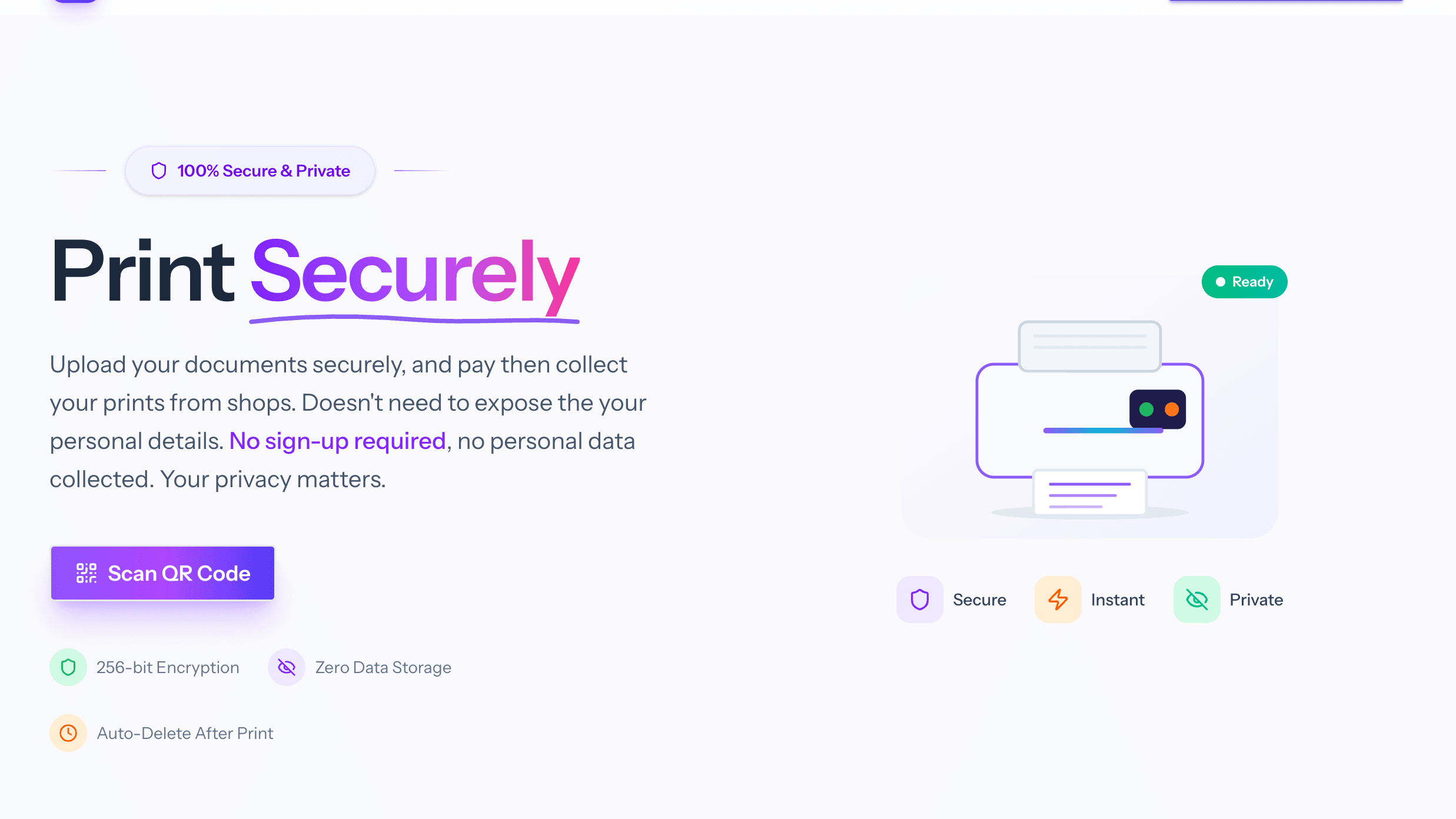 PrintSecure screenshot 1