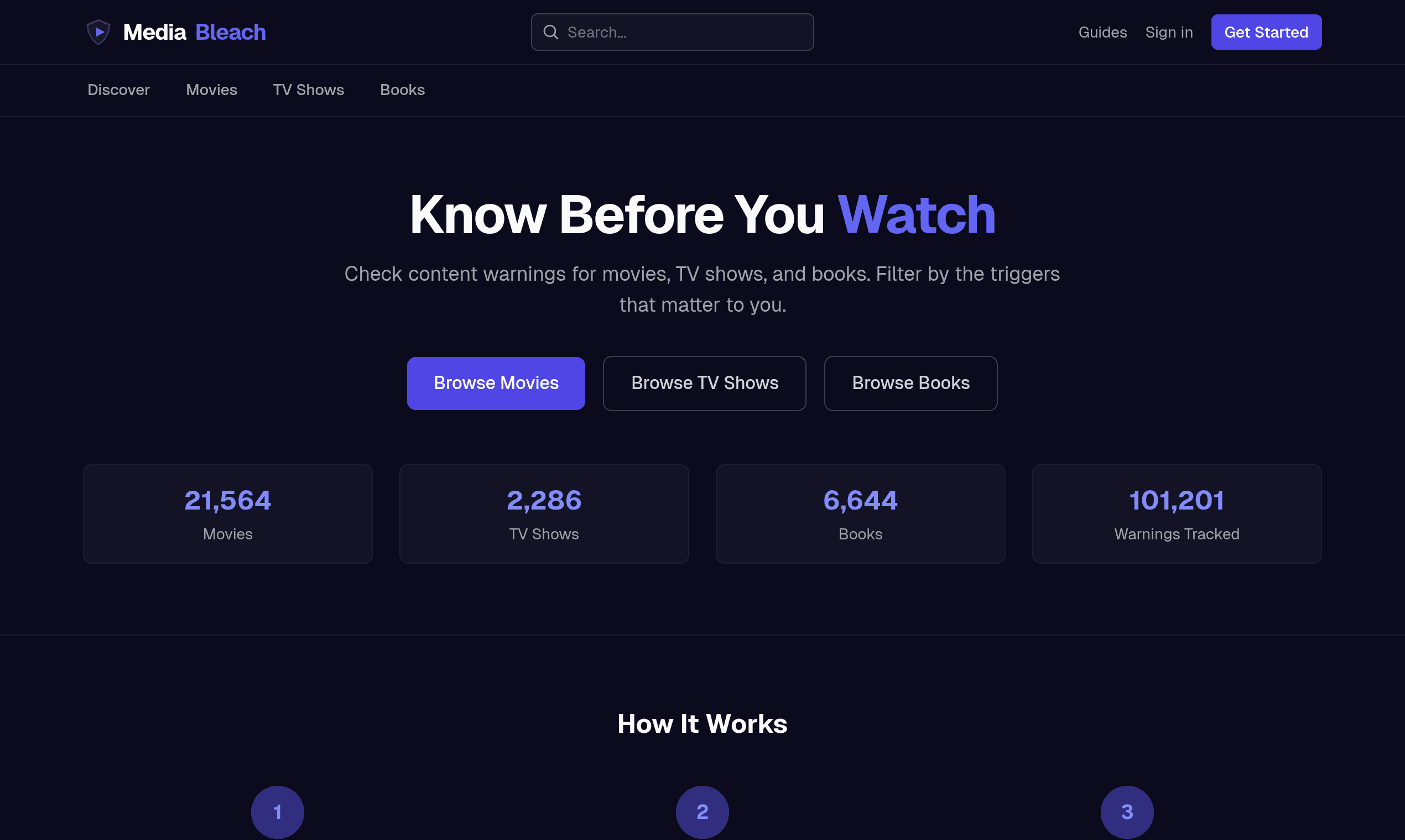 MediaBleach screenshot 1