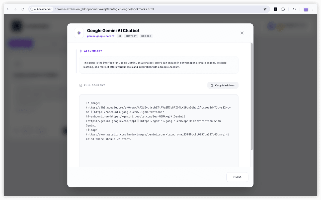AIBookmarker 2.0: Minimalist & Smarter screenshot 6