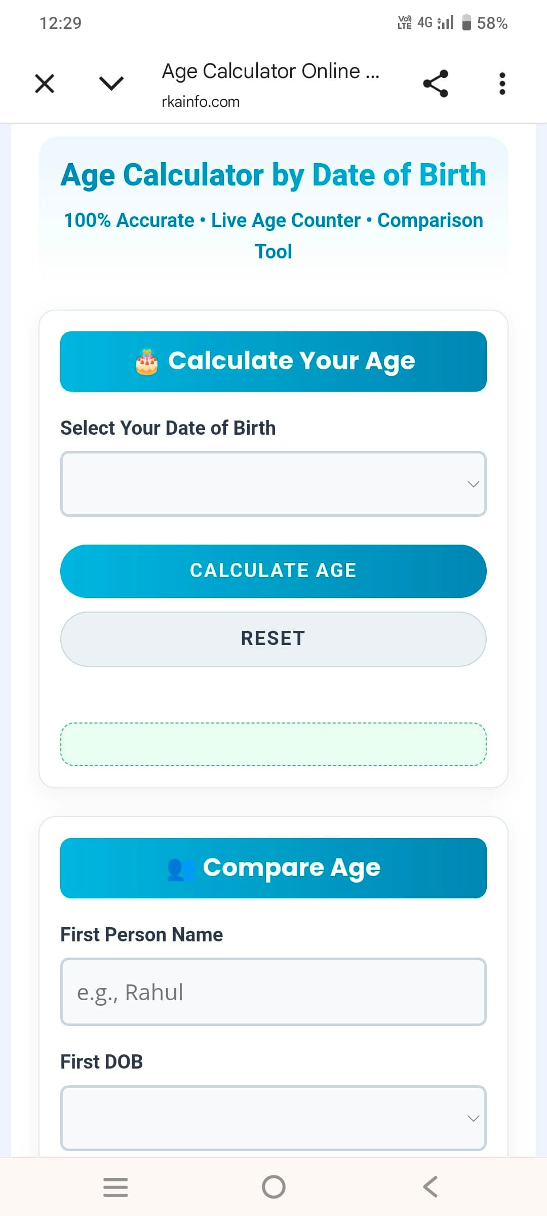 RKA INFO – Free Online Tools screenshot 2