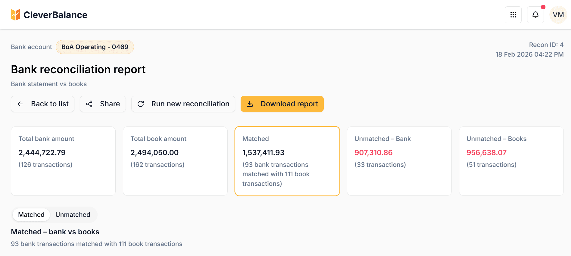 CleverBalance screenshot 3