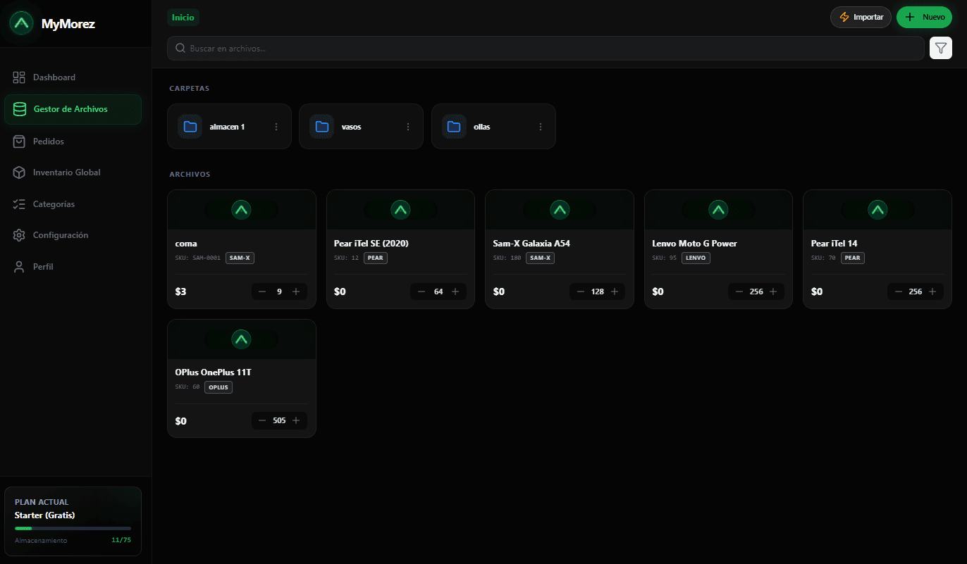 MyMorez screenshot 1