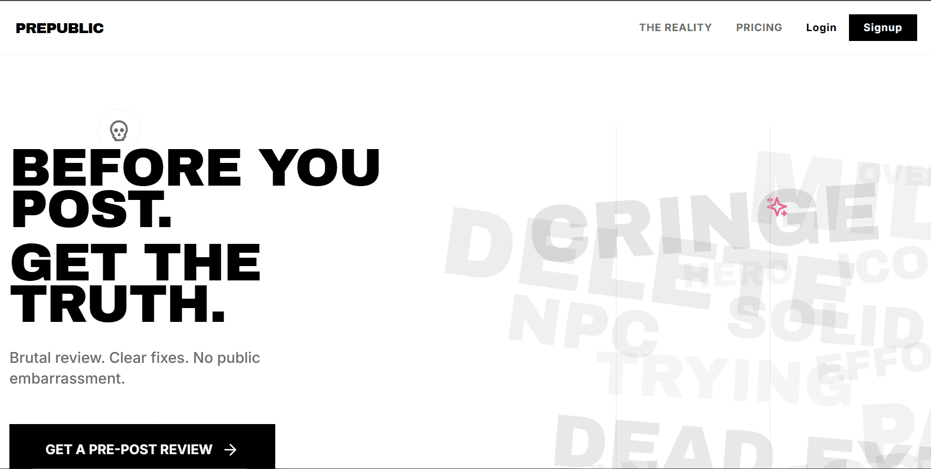 PrePublic screenshot 1