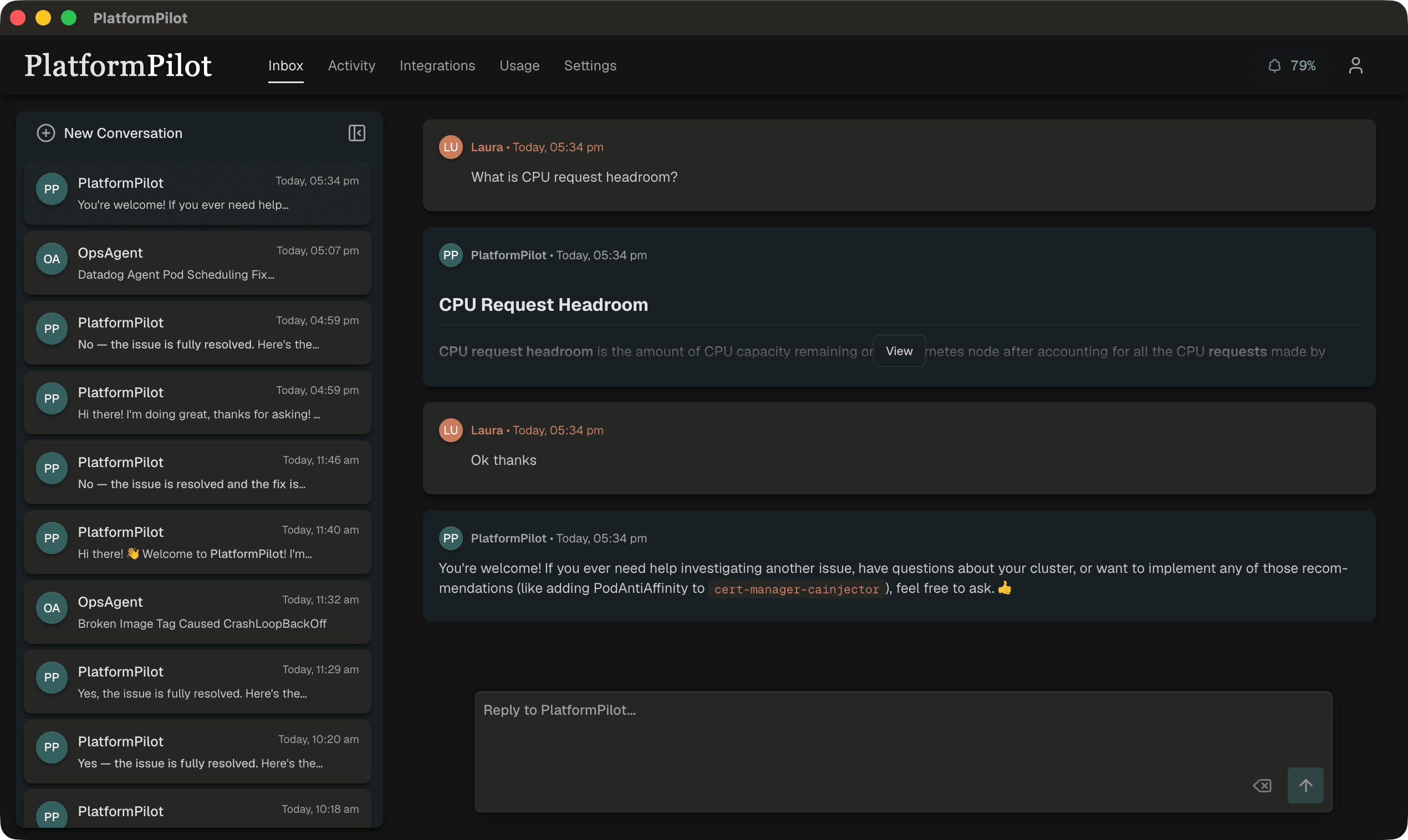 PlatformPilot screenshot 2