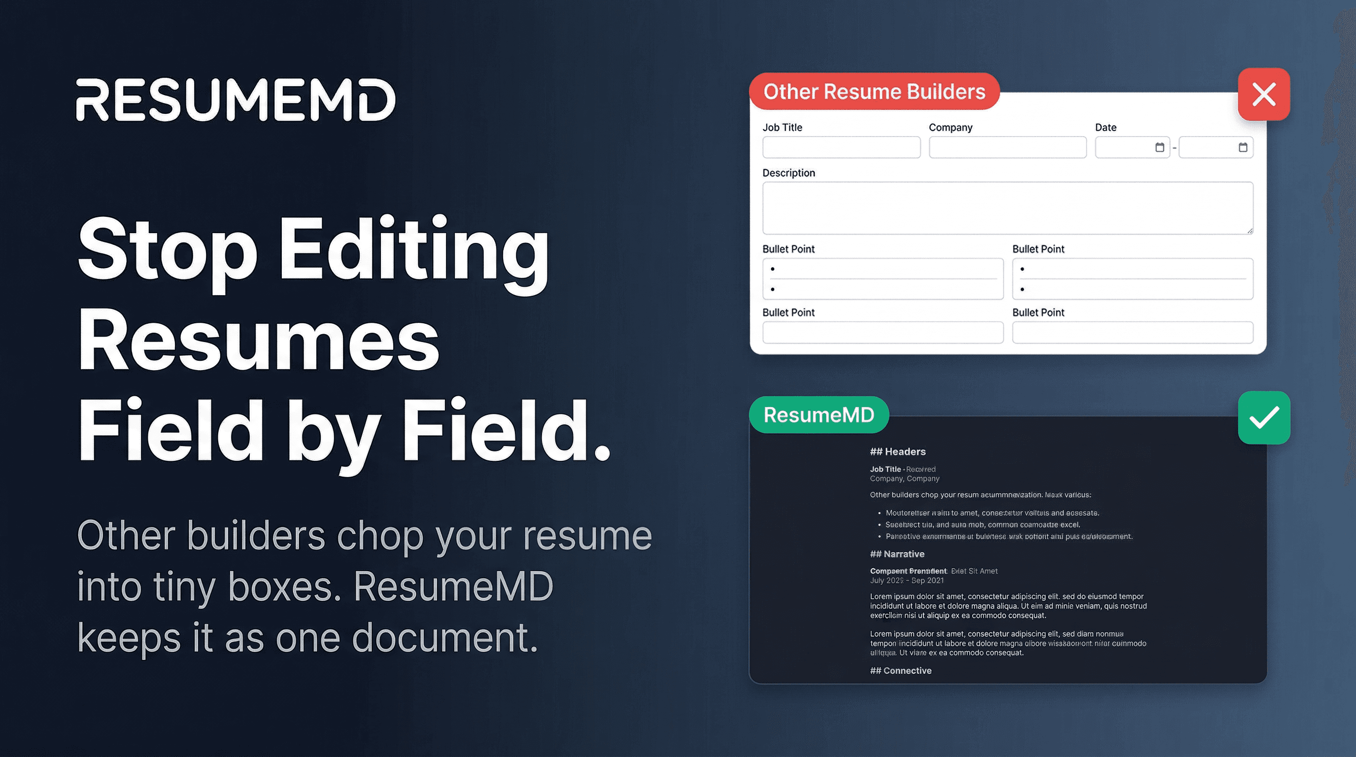 ResumeMD screenshot 2