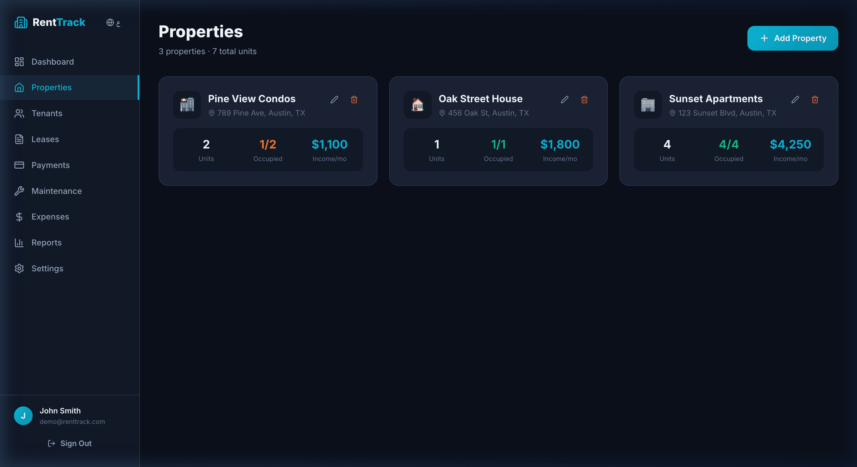 RentTrack screenshot 4
