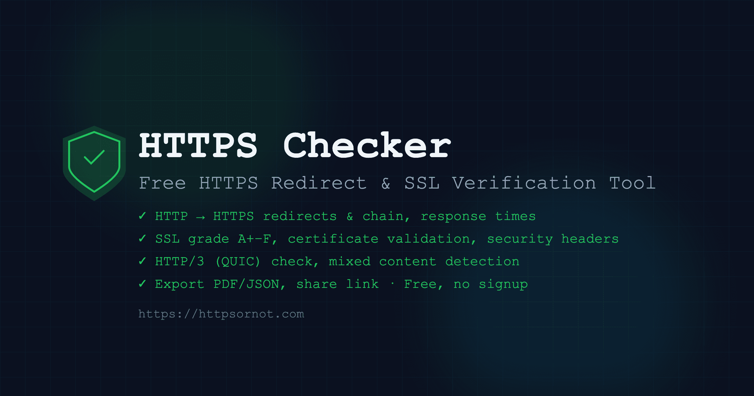 HTTPS Checker screenshot 1