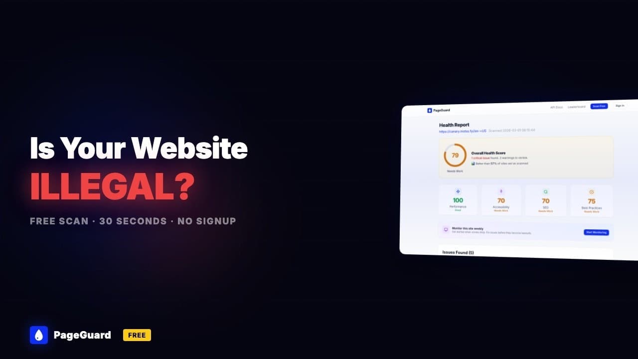 PageGuard screenshot 1