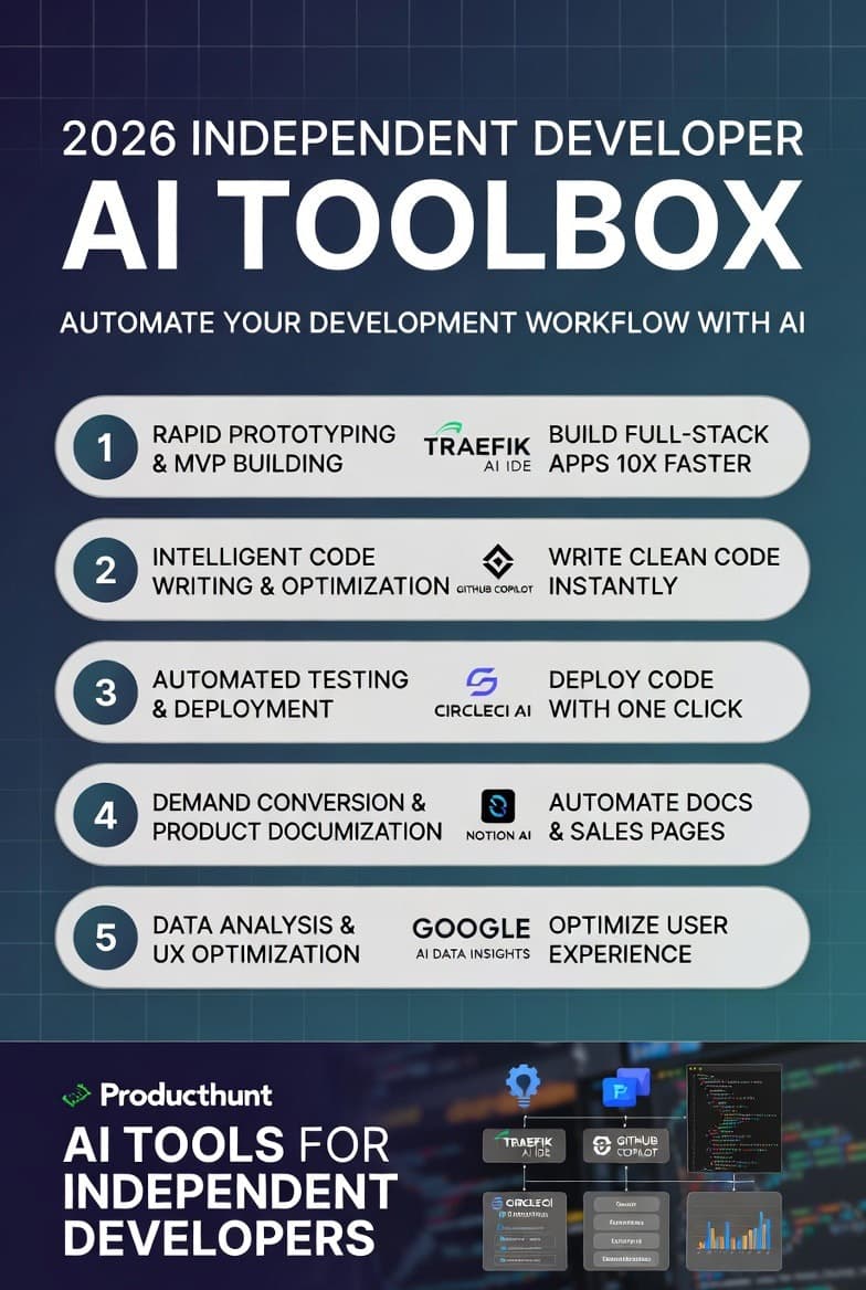 2026 独立开发 AI 工具箱：从 Idea 到 Launch 的全栈加速方案 screenshot 2