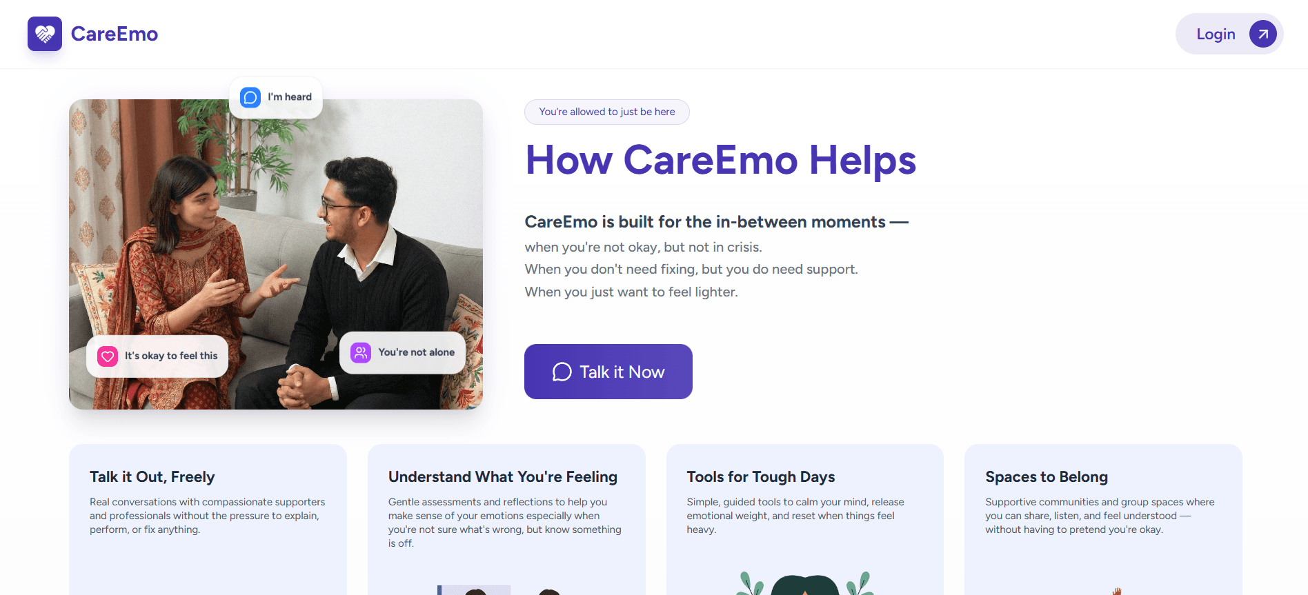 CareEmo screenshot 2
