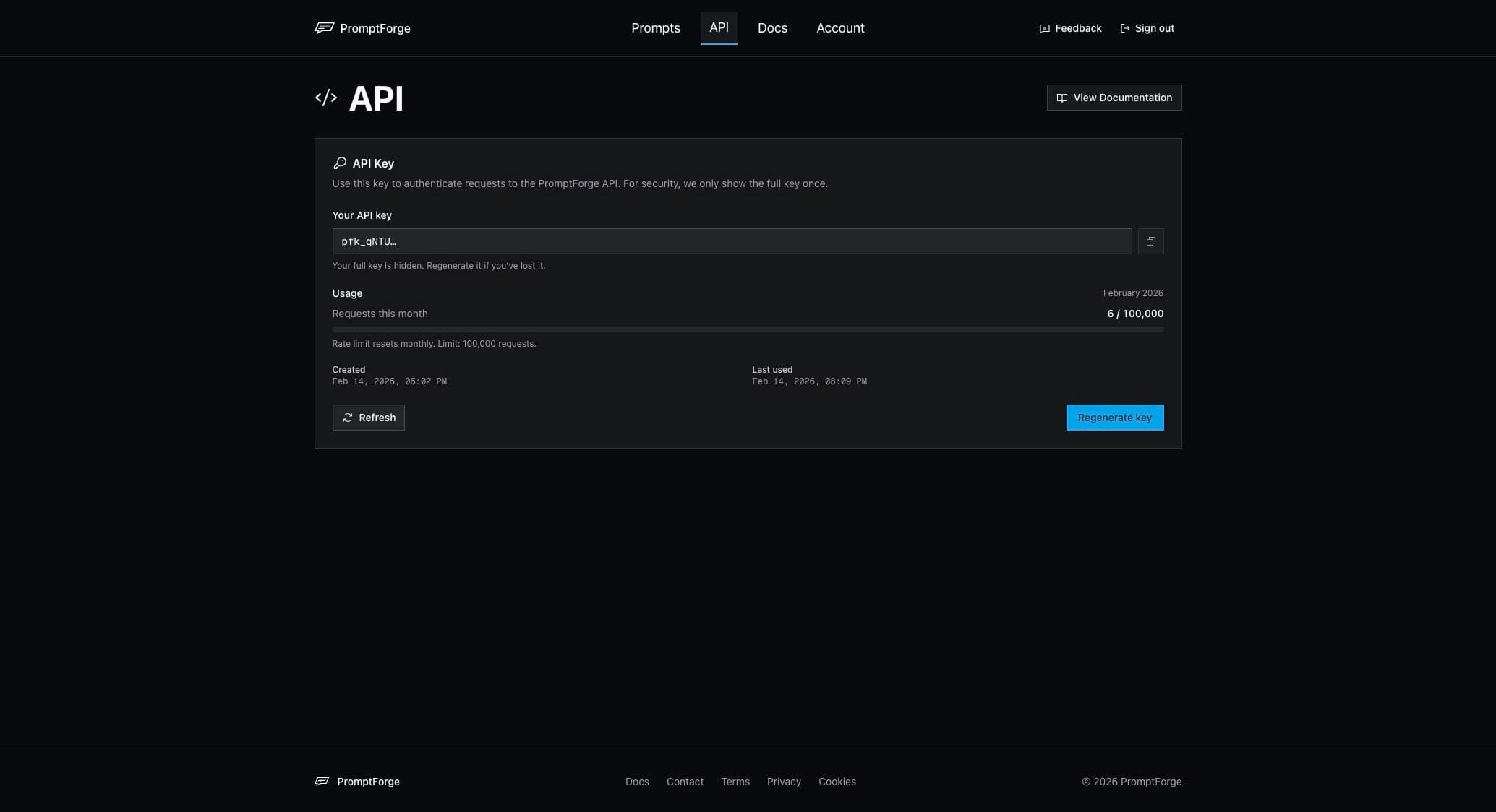 PromptForge screenshot 4