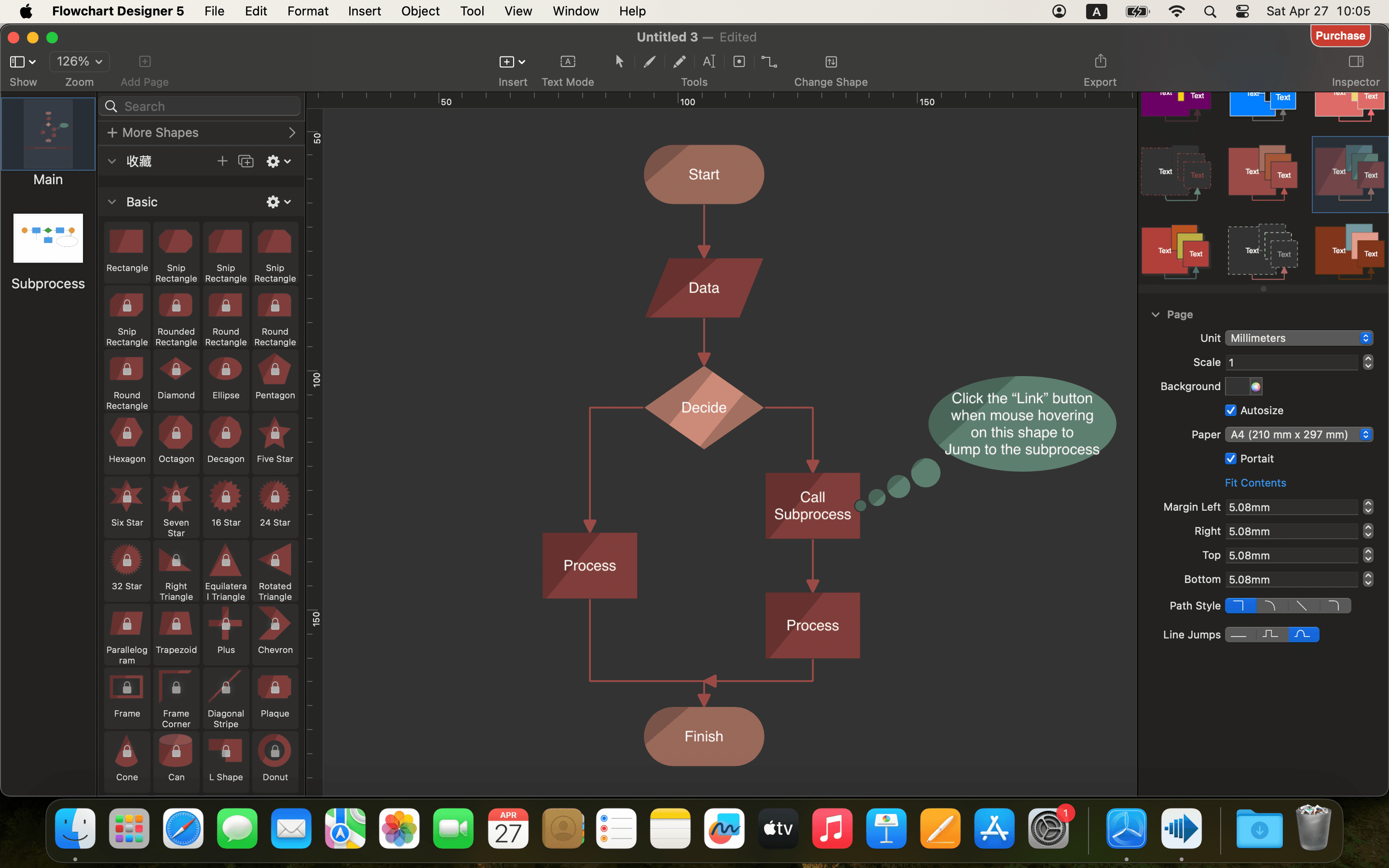Flowchart Designer 5 screenshot 2