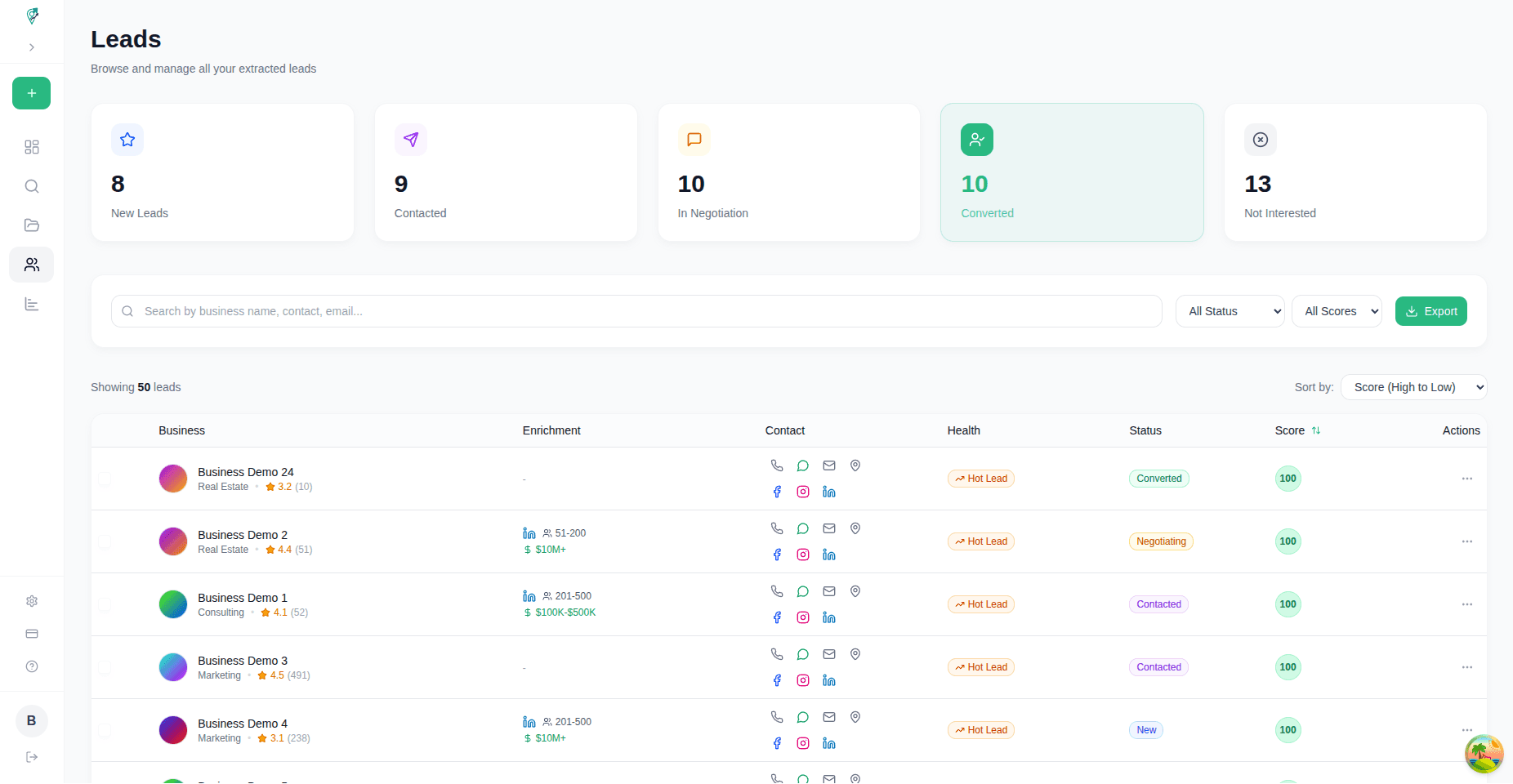 MapsLeadExtractor screenshot 4