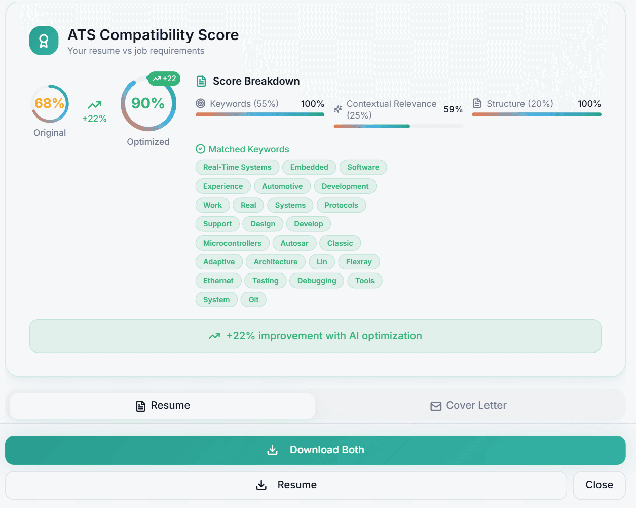 ResumeAIMatch - AI Career Intelligence screenshot 7