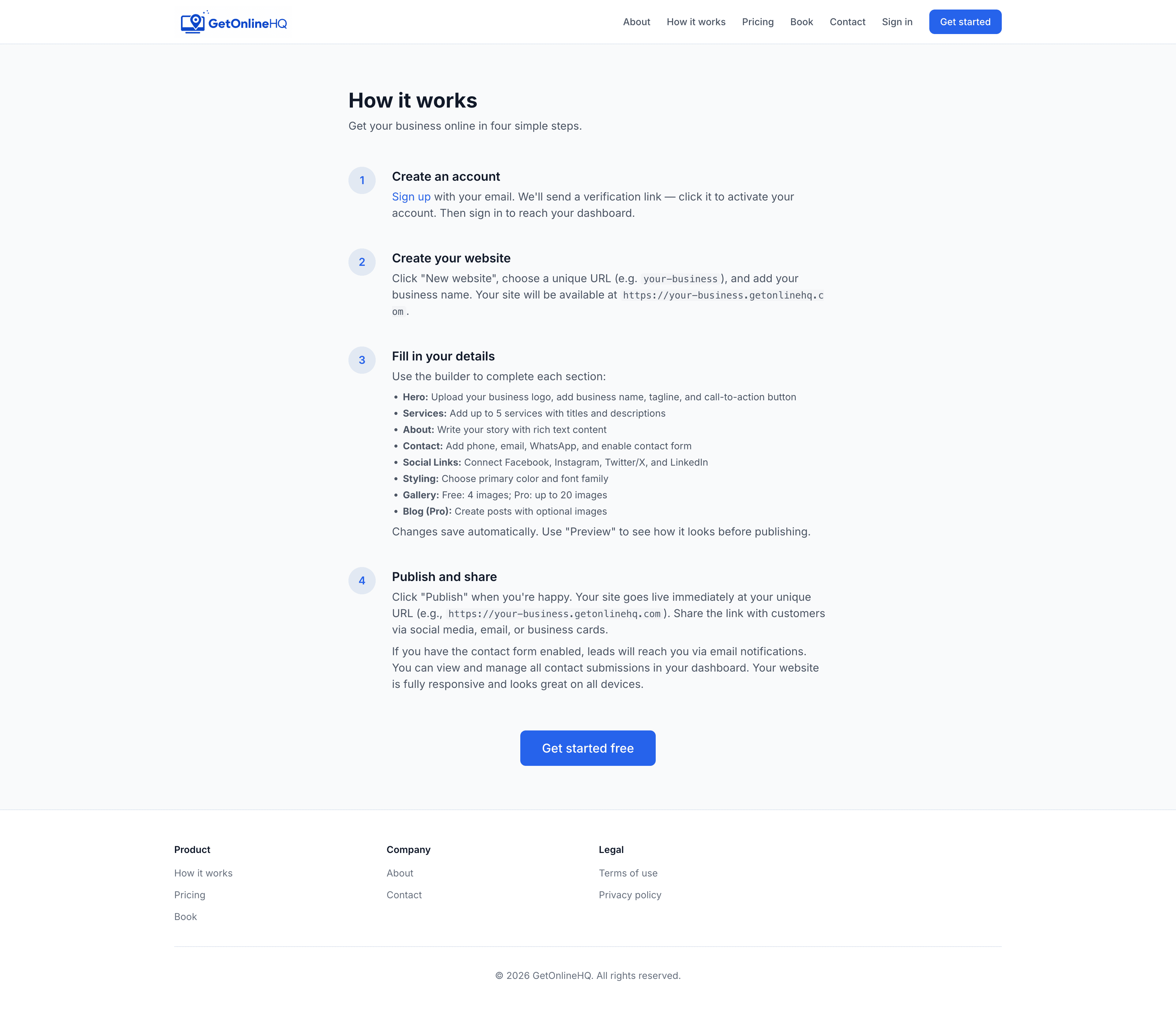GetOnlineHQ screenshot 2