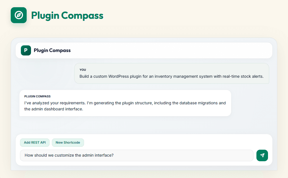 Plugin Compass screenshot 2