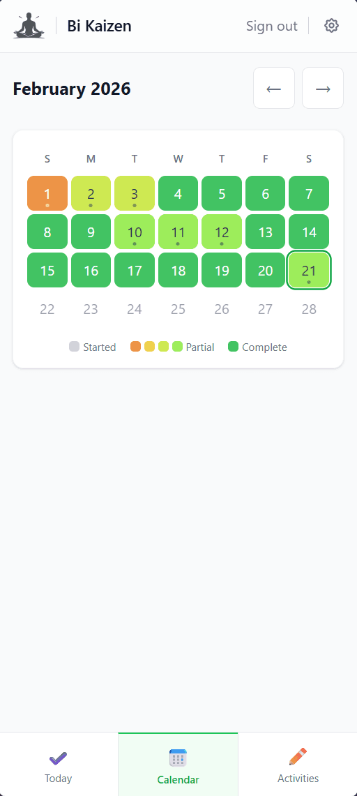 Bi Kaizen screenshot 1