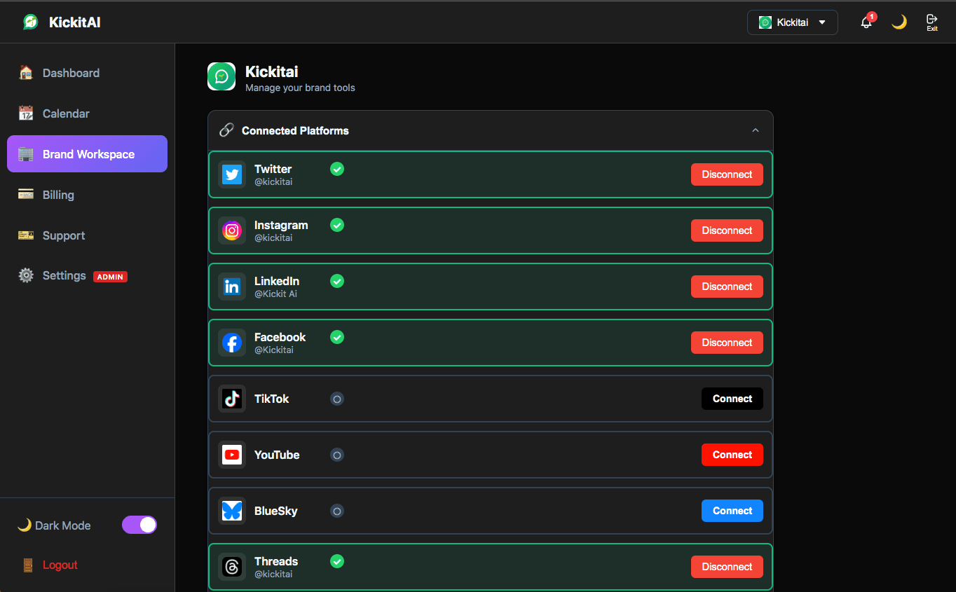 Kickitai screenshot 3