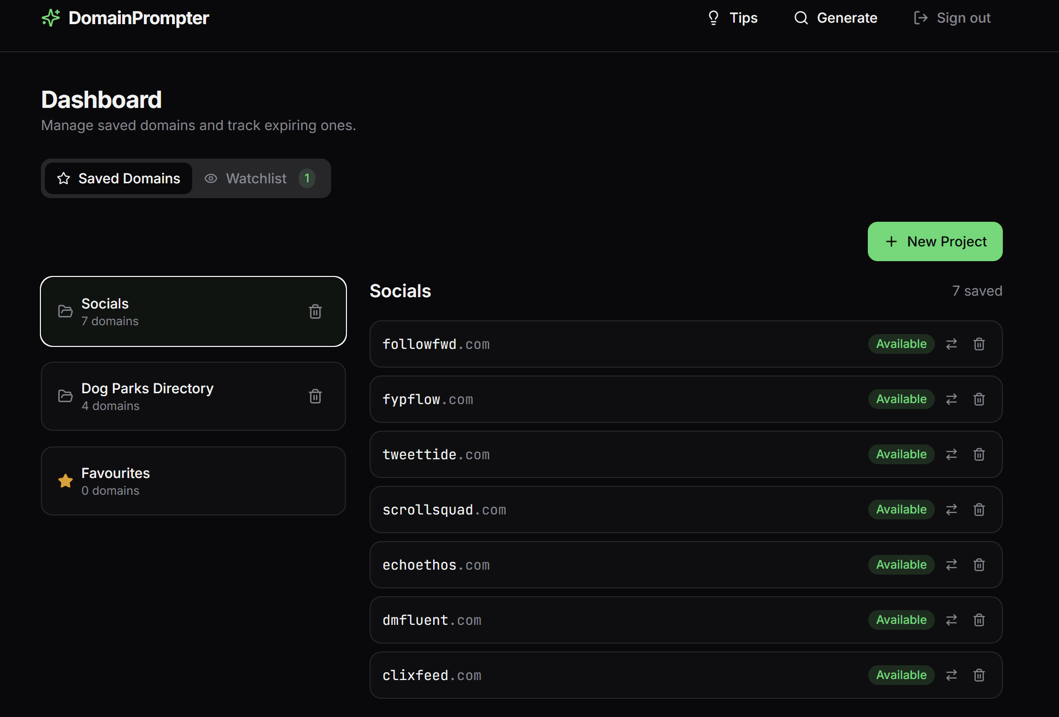 DomainPrompter screenshot 5