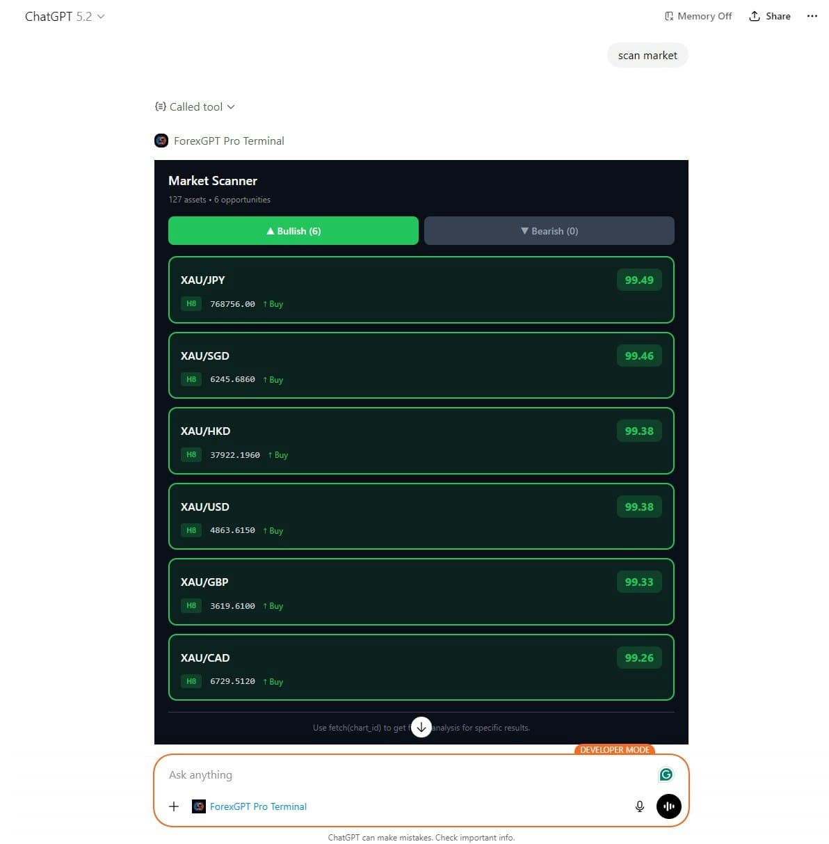 ForexGPT® Voice/Chat controlled trading screenshot 18