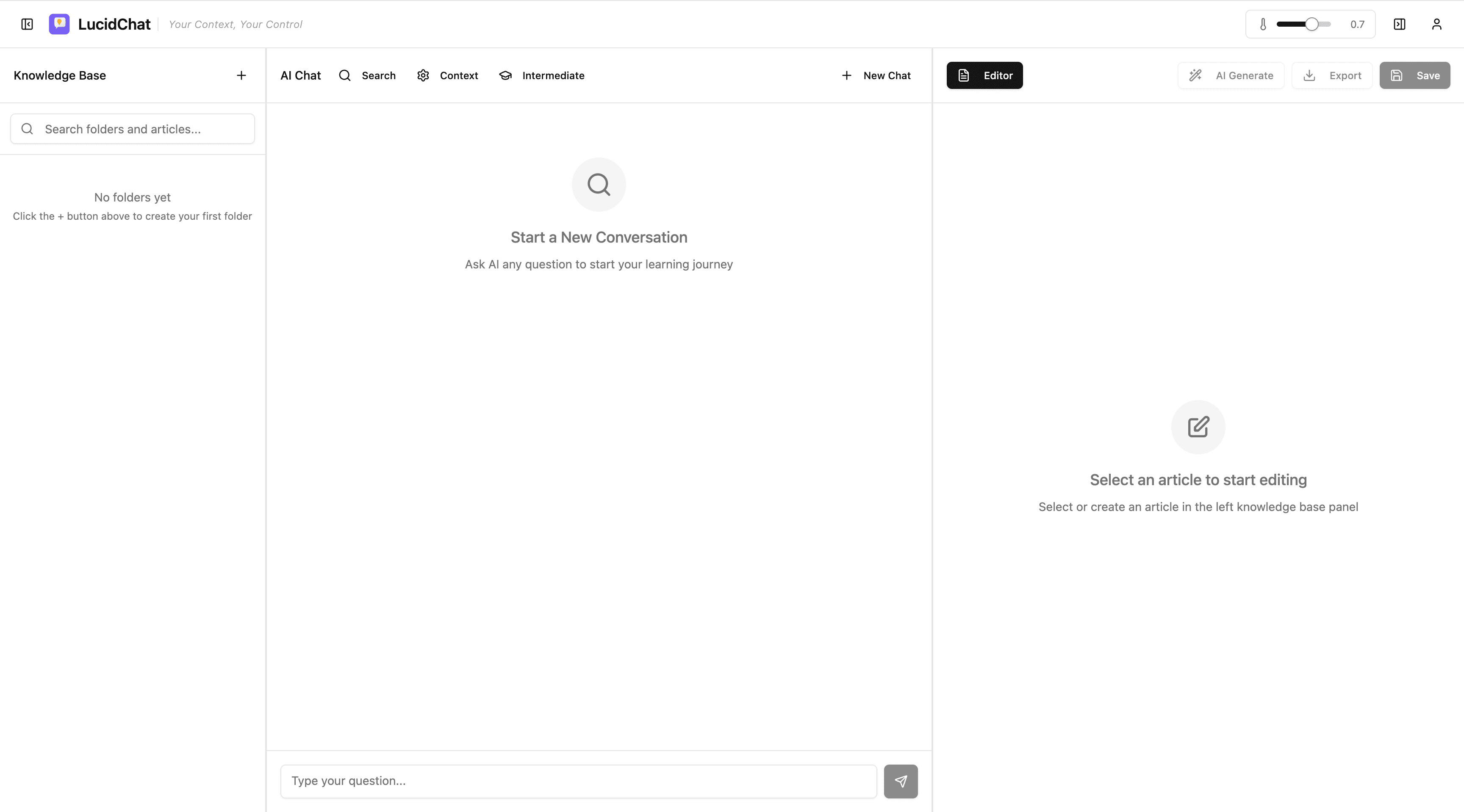 LucidChat screenshot 1