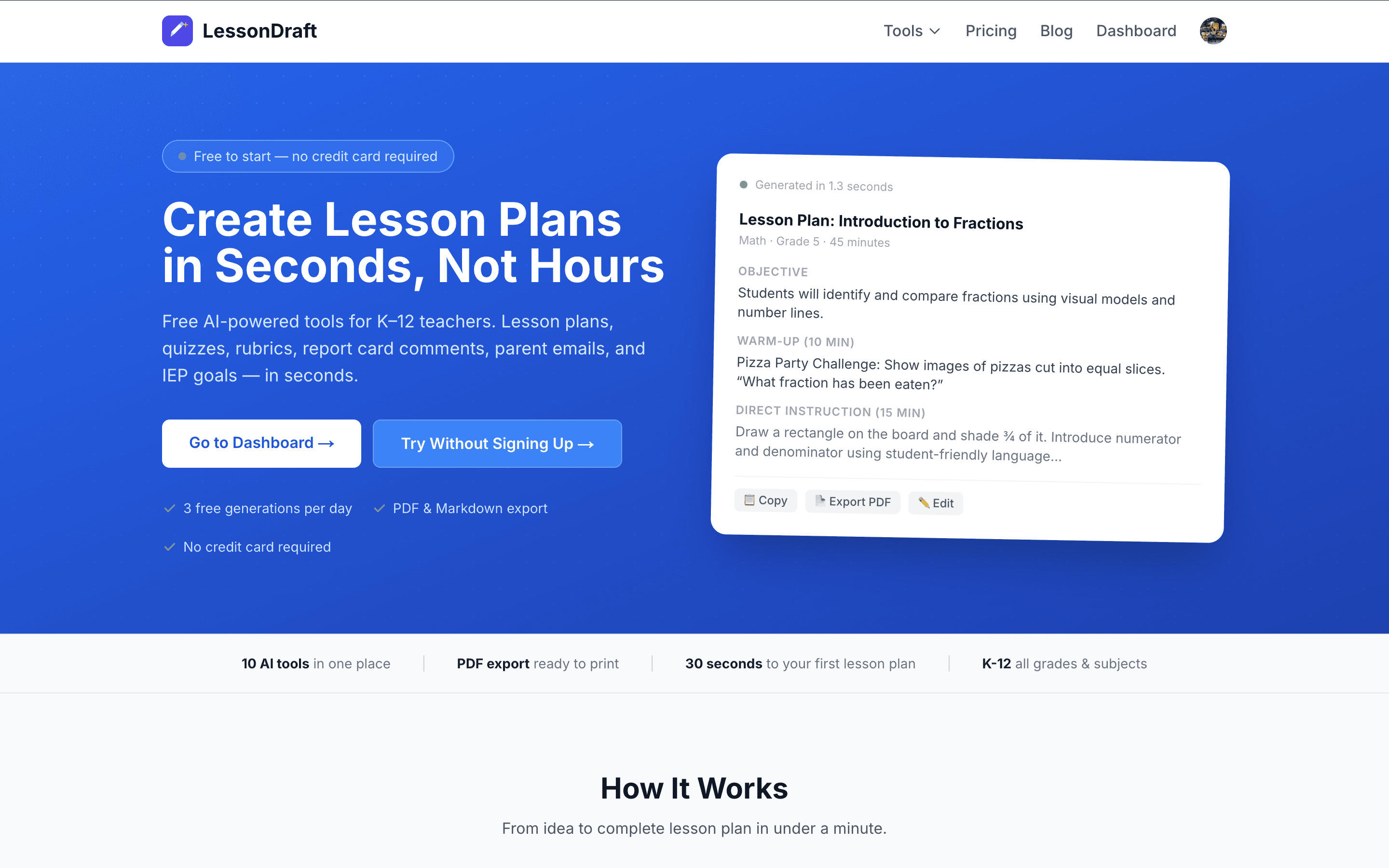 LessonDraft screenshot 3
