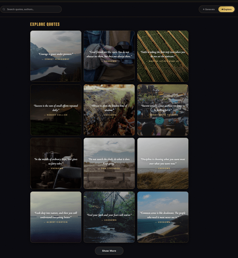 QuoteVibe screenshot 2