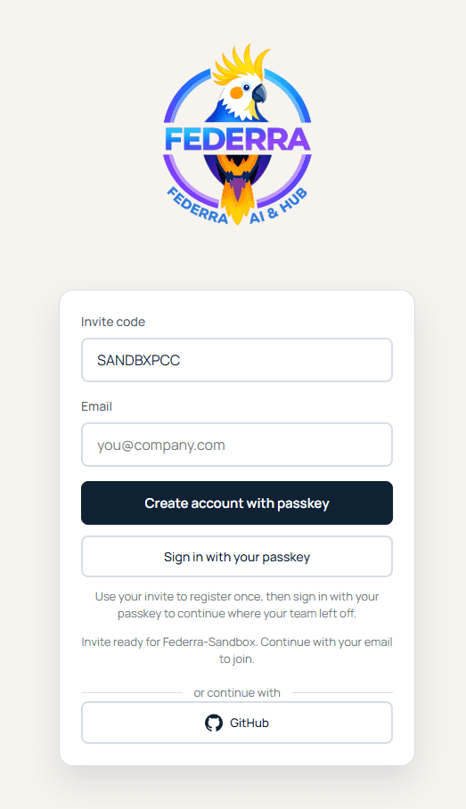 Federra screenshot 2