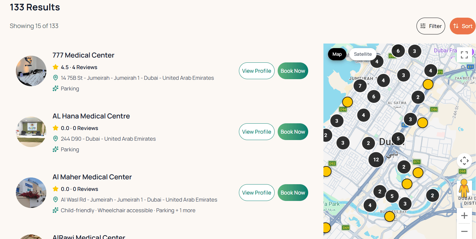 DentistNearMeDubai screenshot 2