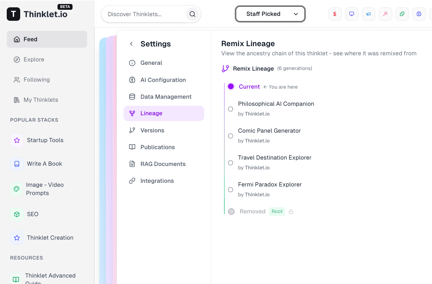 Thinklet.io screenshot 4