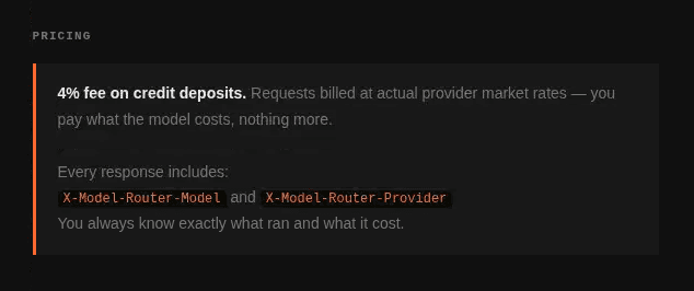 Model Router screenshot 2