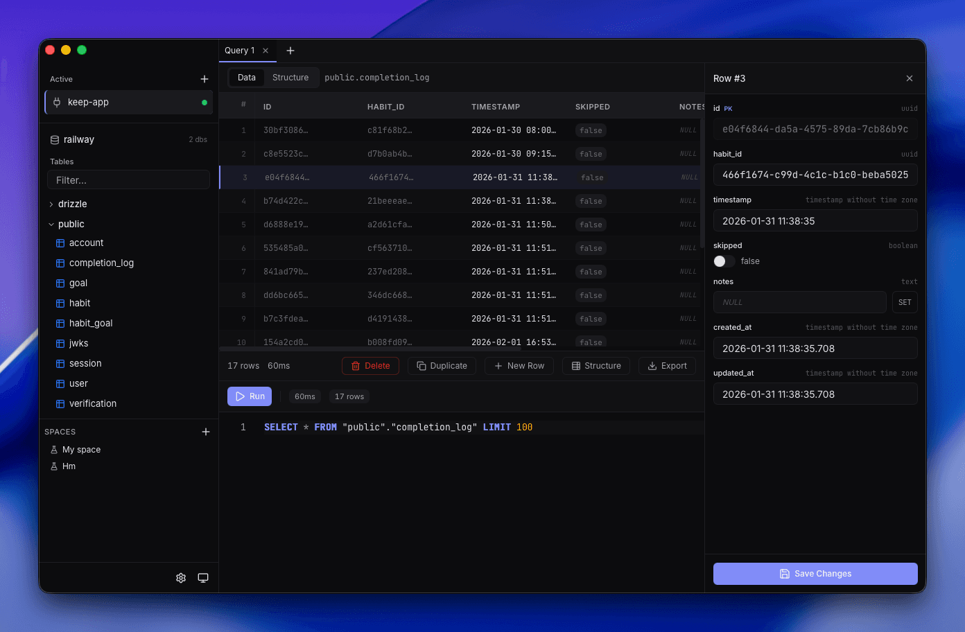 Queryline screenshot 4