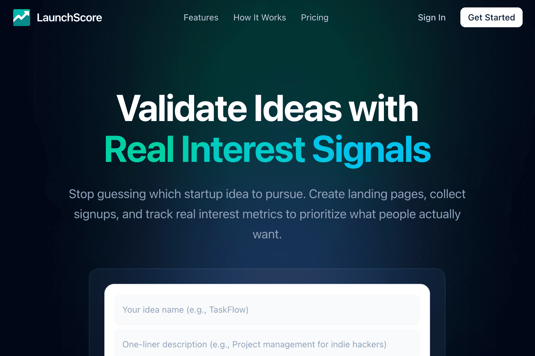 LaunchScore screenshot 1