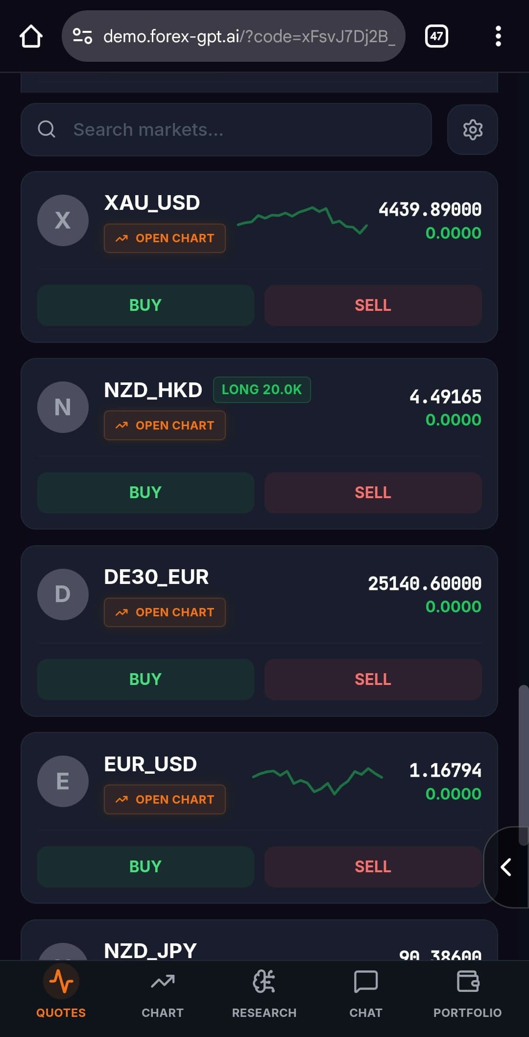 ForexGPT® Voice/Chat controlled trading screenshot 7