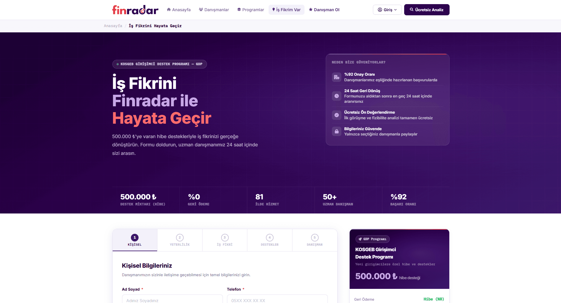 finradar screenshot 3