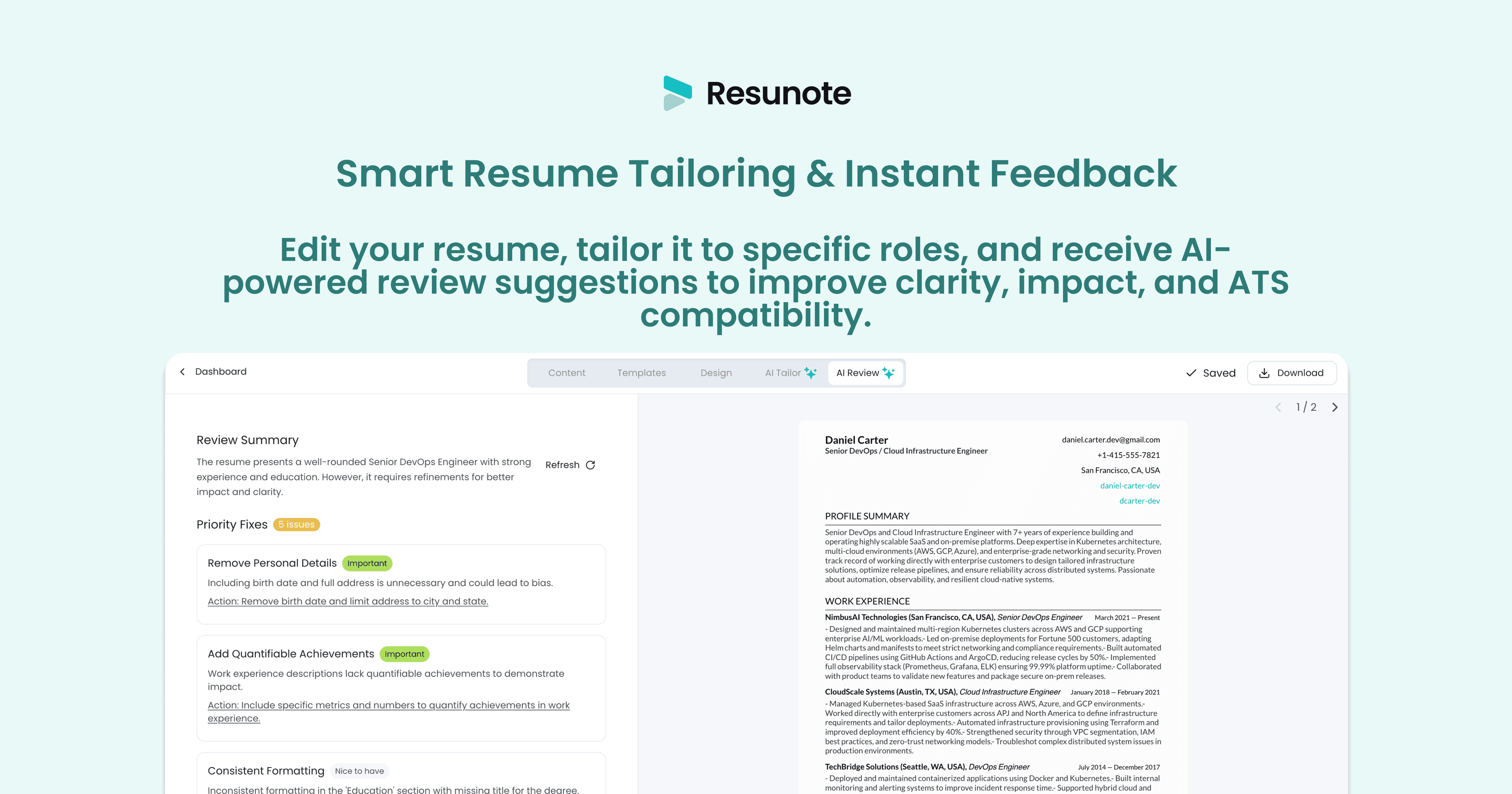 Resunote screenshot 3