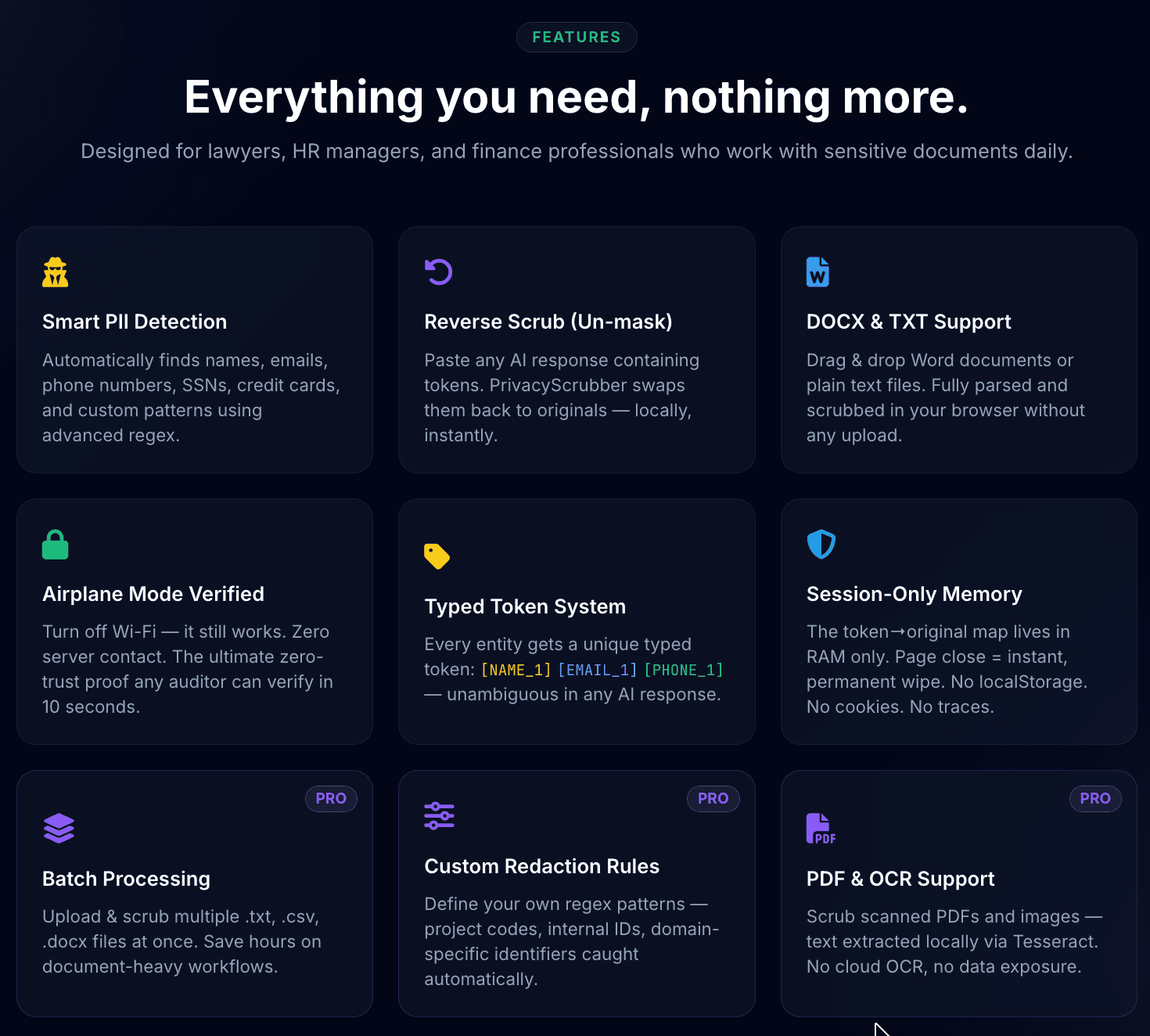 PrivacyScrubber screenshot 4