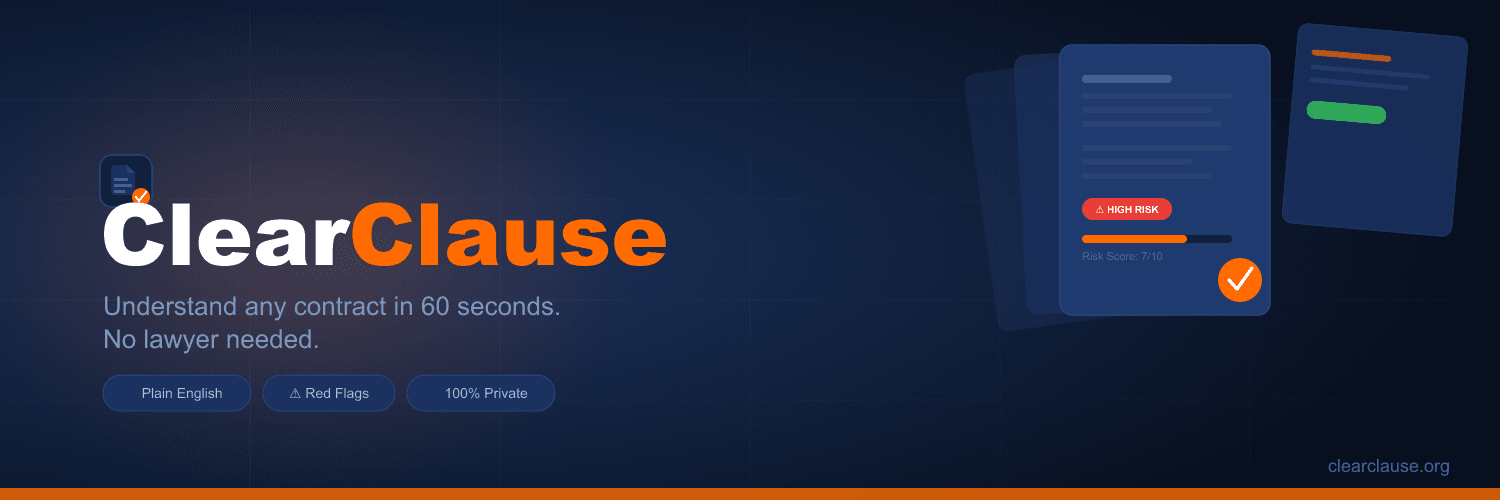 ClearClause screenshot 1