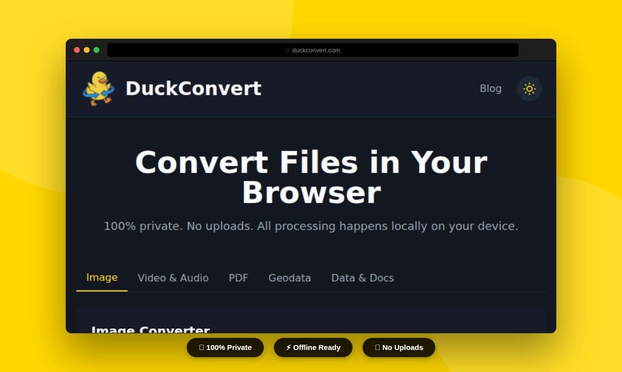DuckConvert screenshot 1