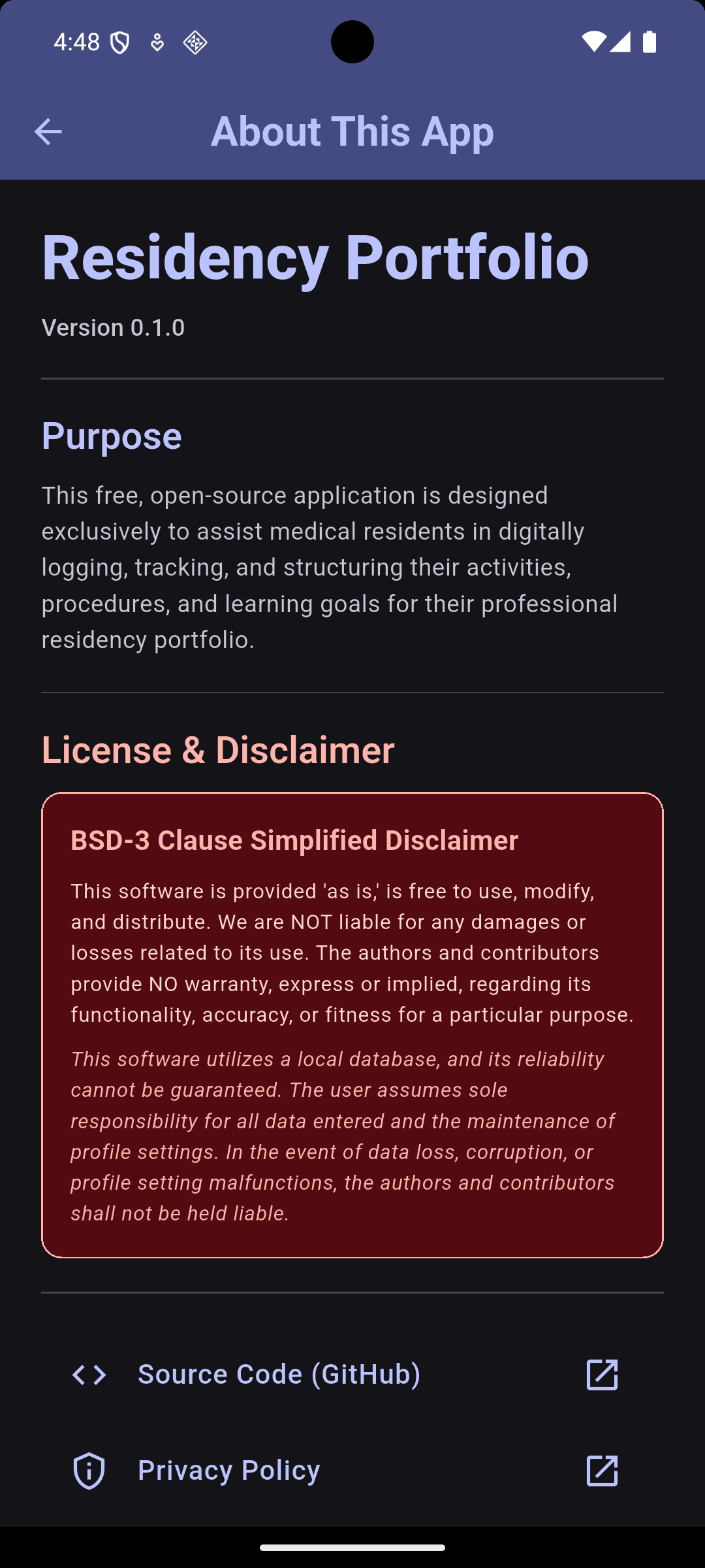R Portfolio screenshot 33