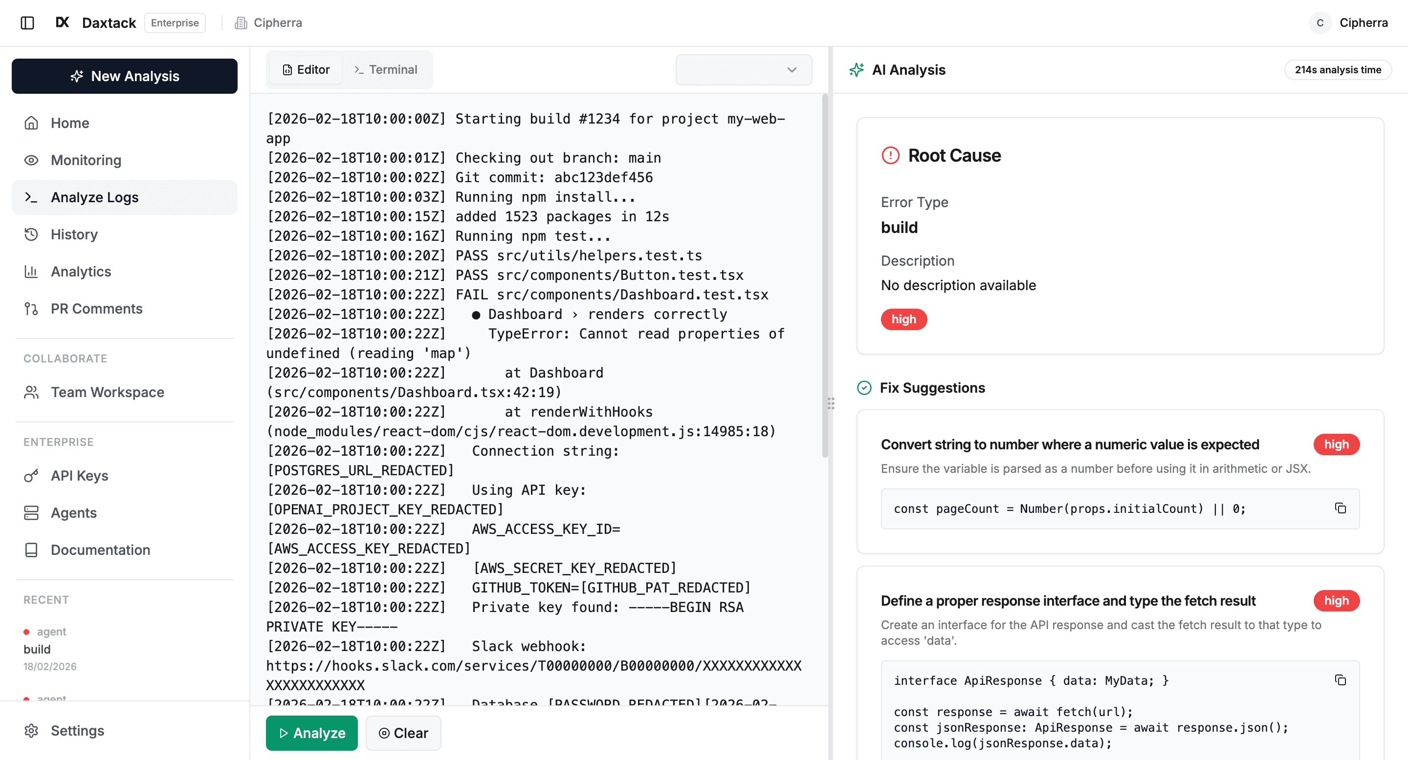Daxtack screenshot 2