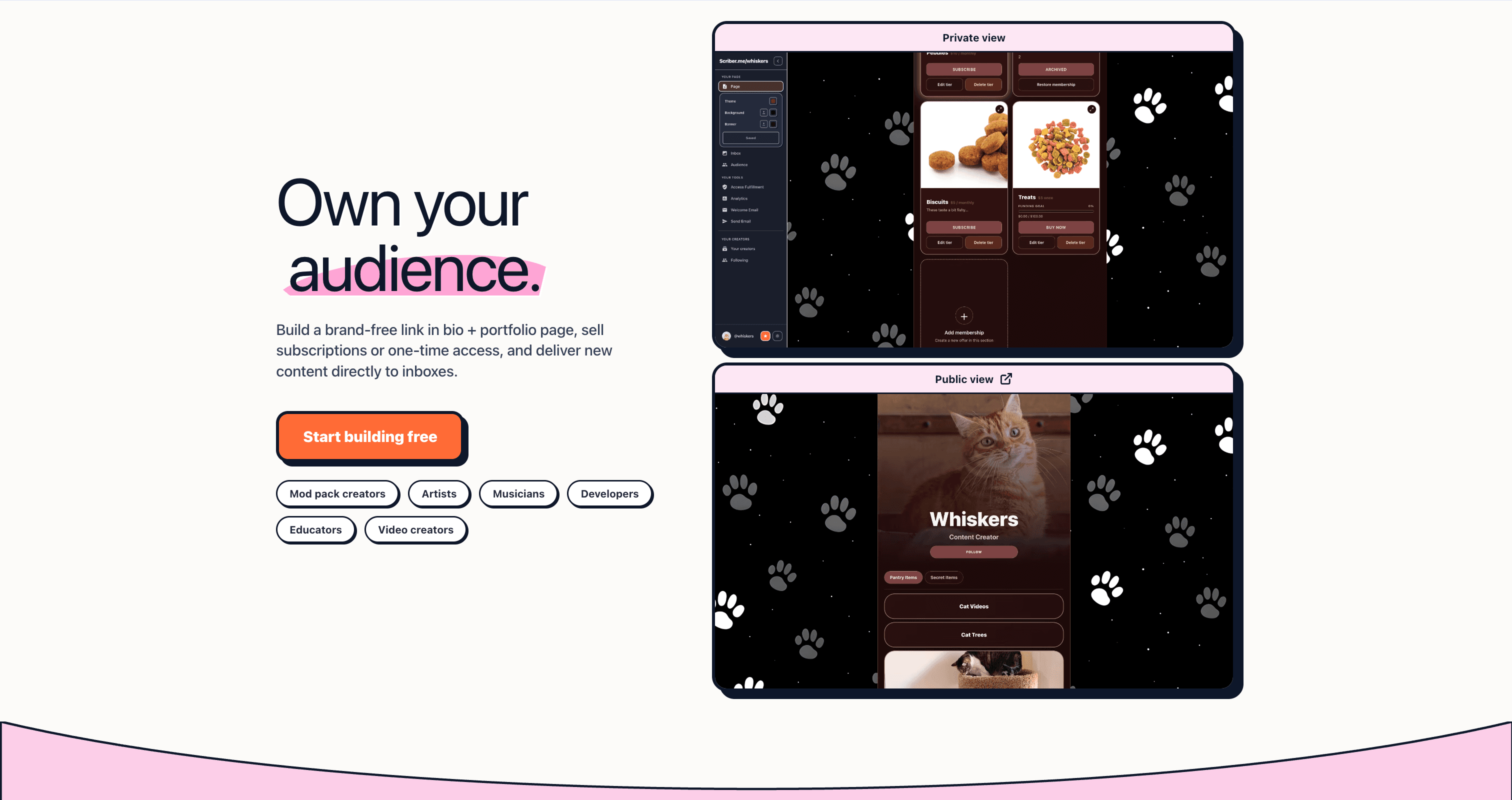 Scriber.me screenshot 2