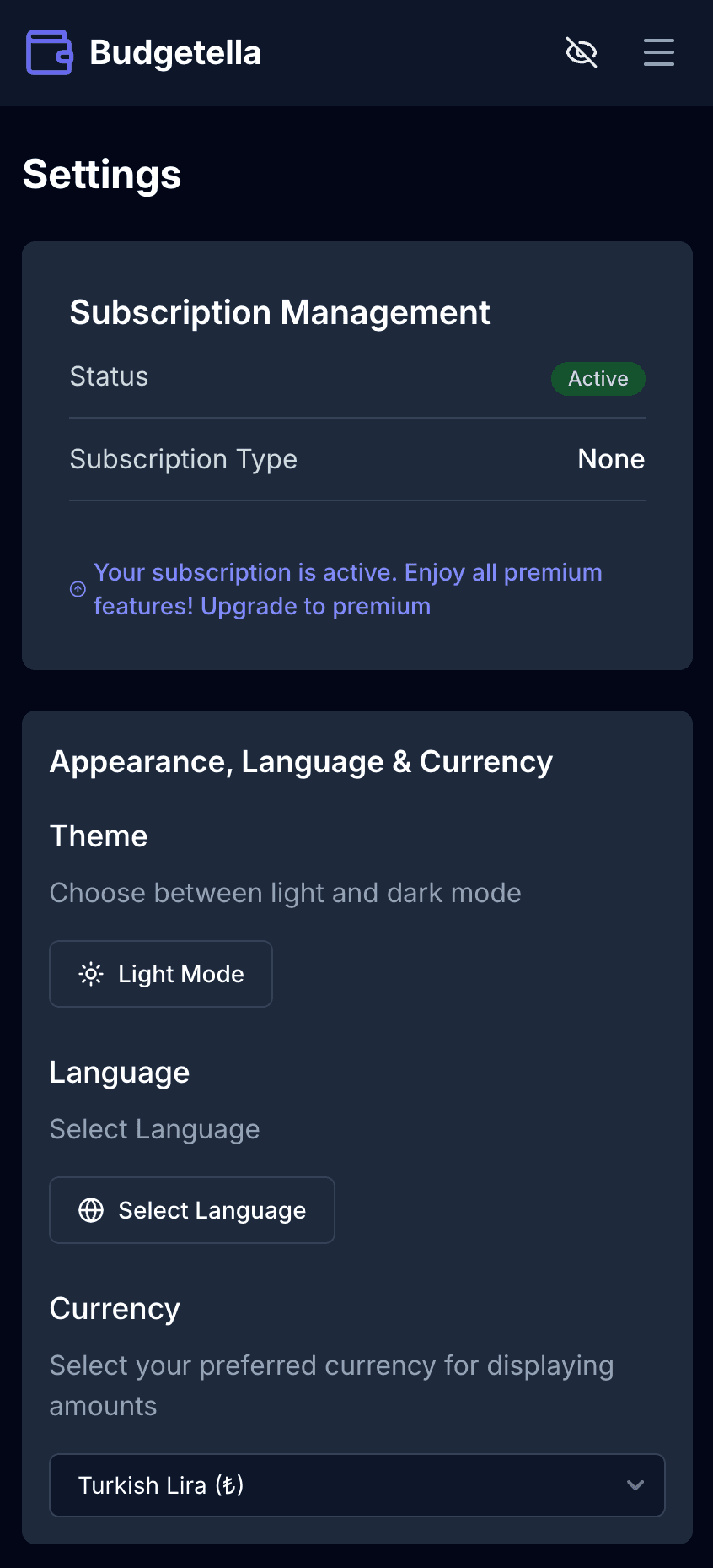 Budgetella screenshot 3