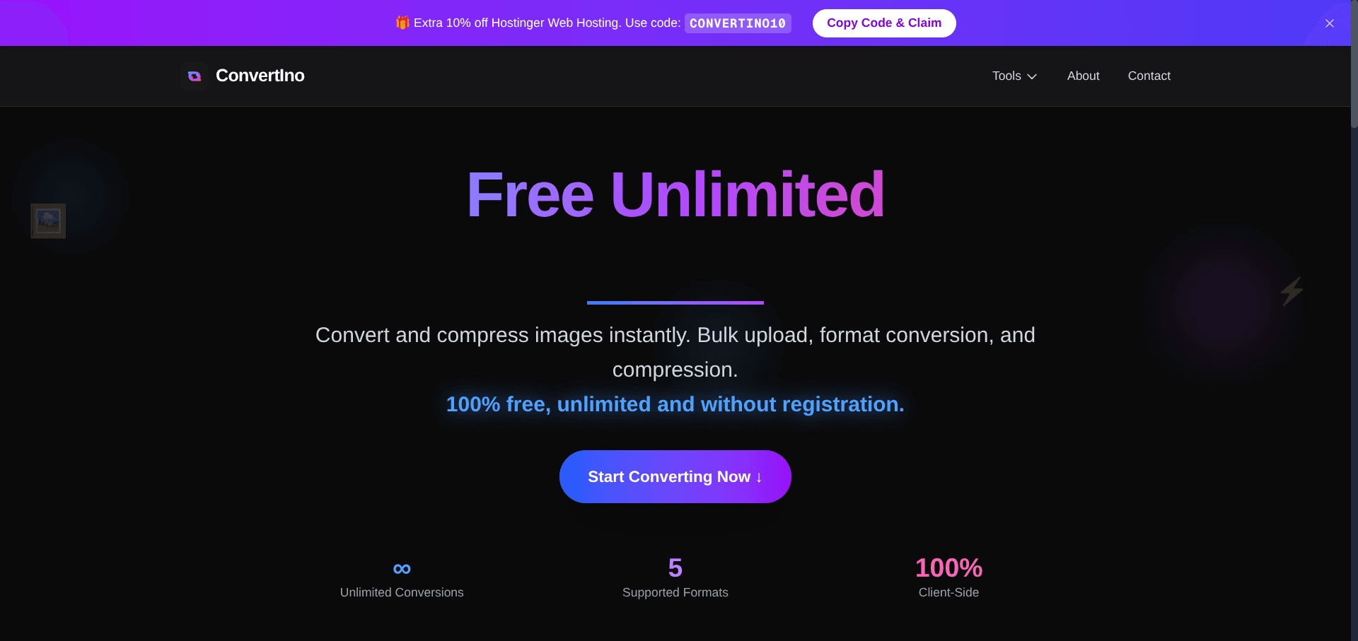 Convertino screenshot 1