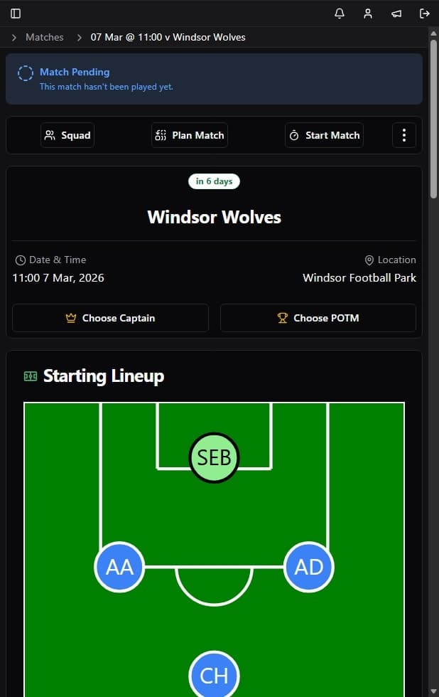 TeamVibe.app screenshot 2