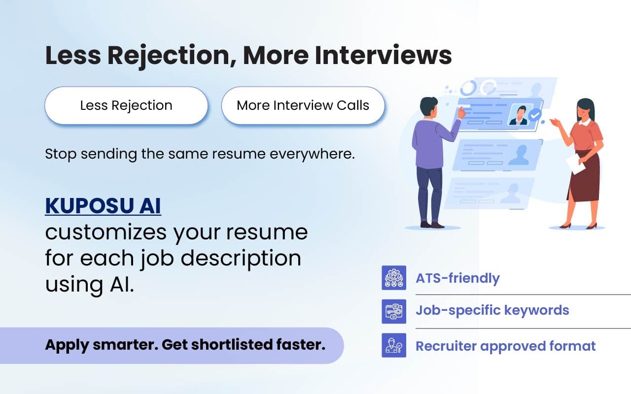 ATS Resume Maker- Kuposu AI screenshot 6