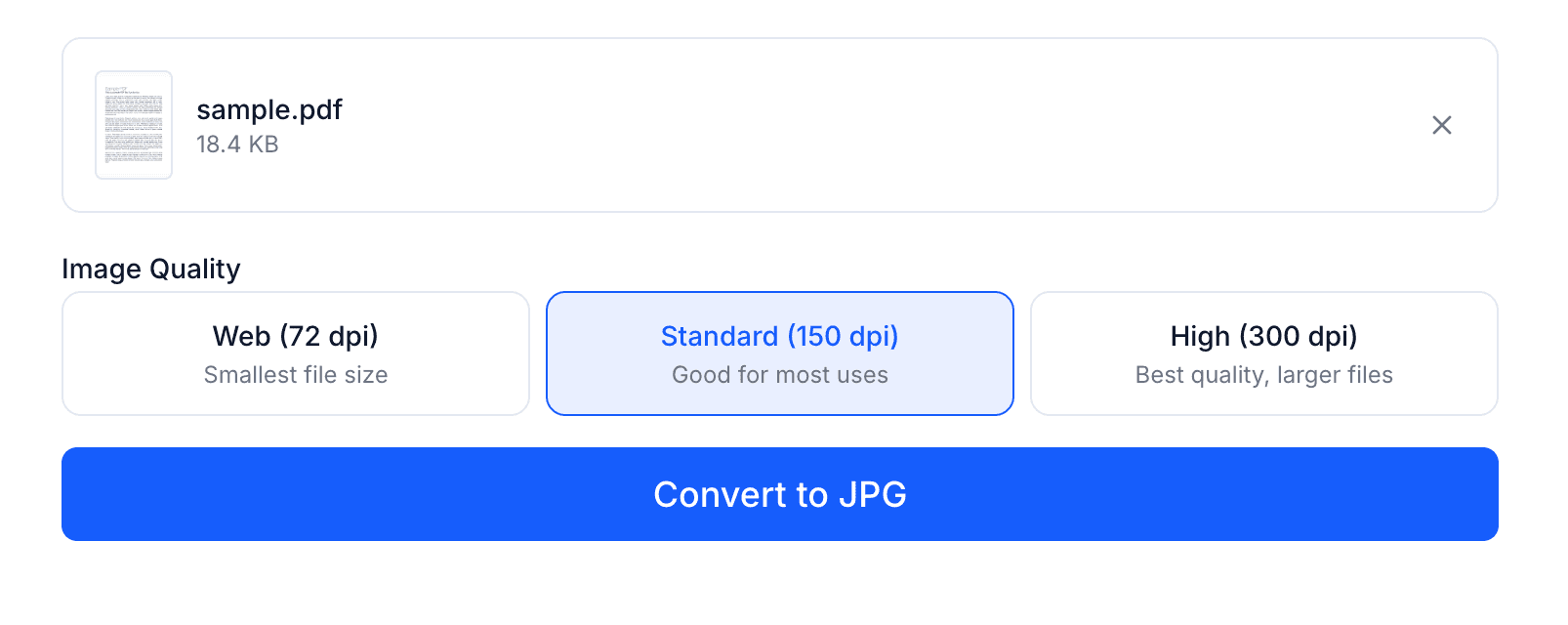 PDFChop screenshot 2