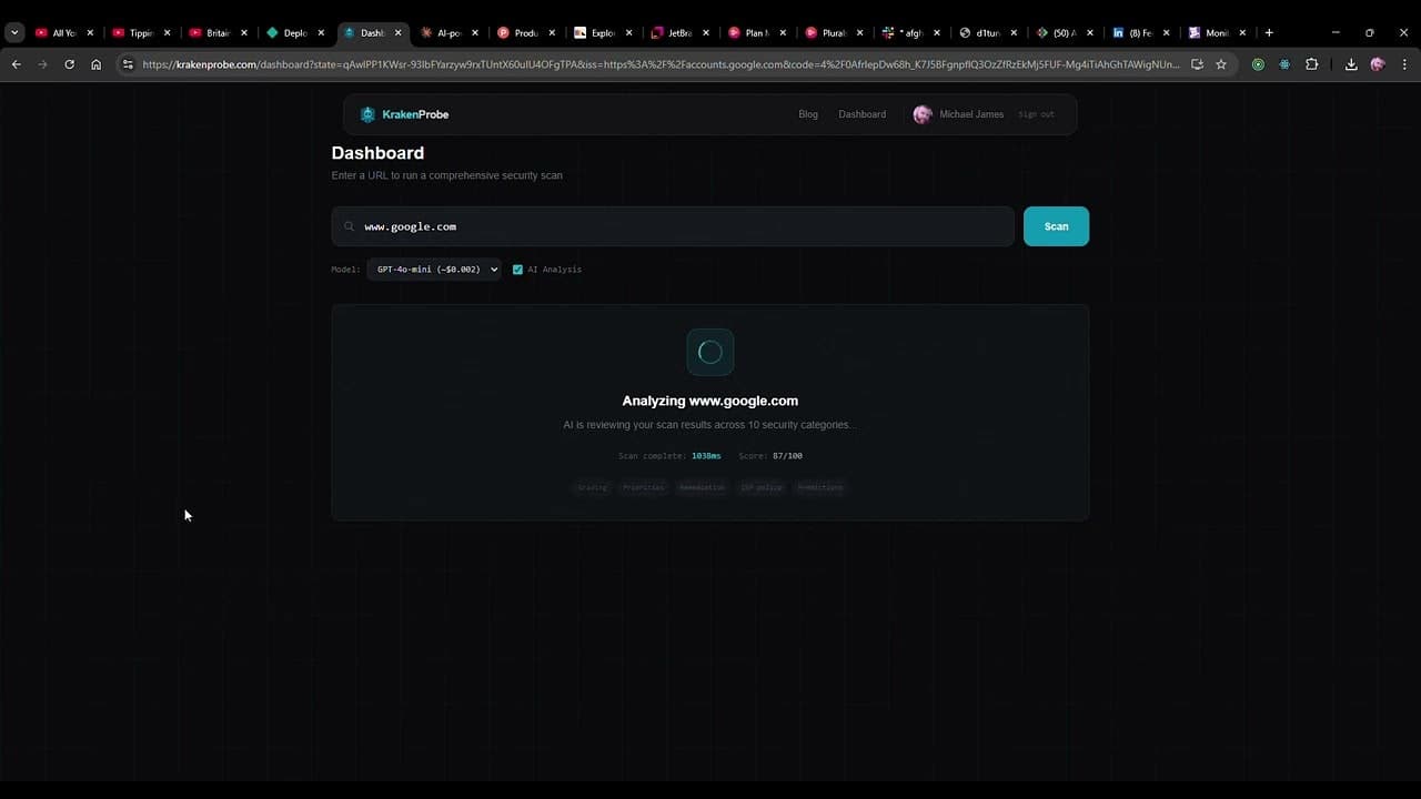 KrakenProbe screenshot 1