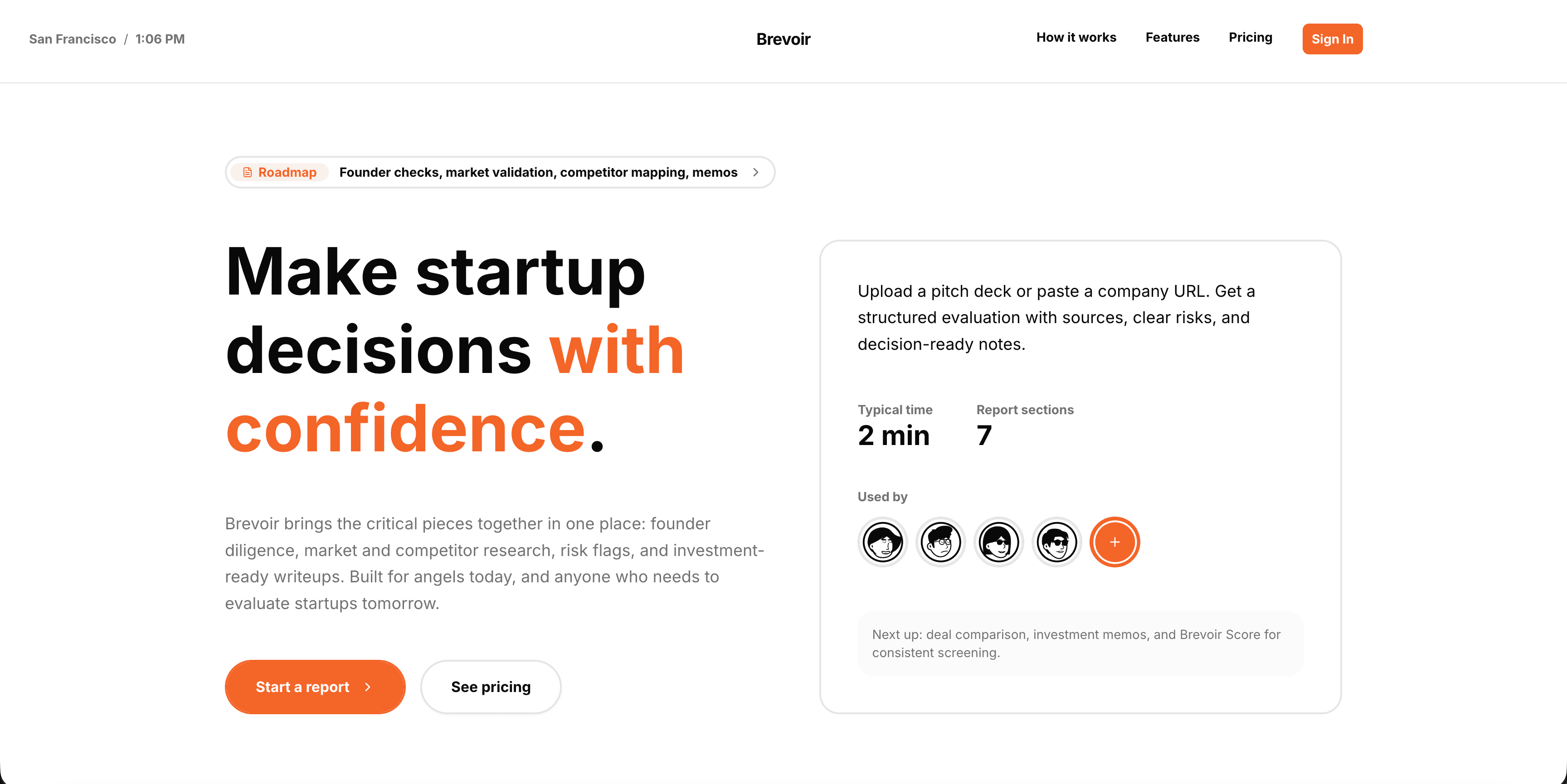 Brevoir screenshot 1