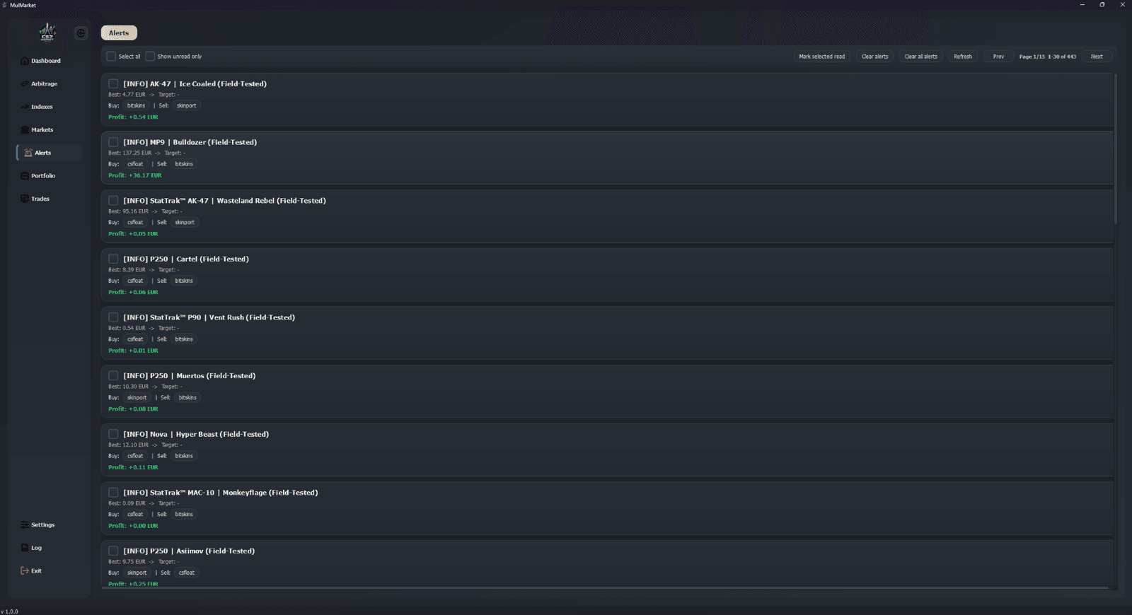 MulMarket screenshot 2